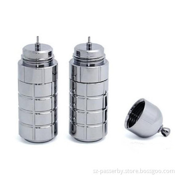 Stainless Metal Luxury V-Can Portable E Liquid Vcan 8ml Capacity